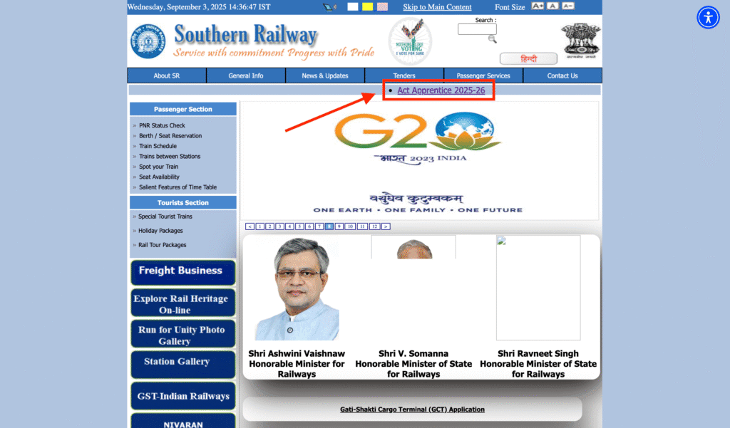 RRC SR Apprentice Recruitment 2025
