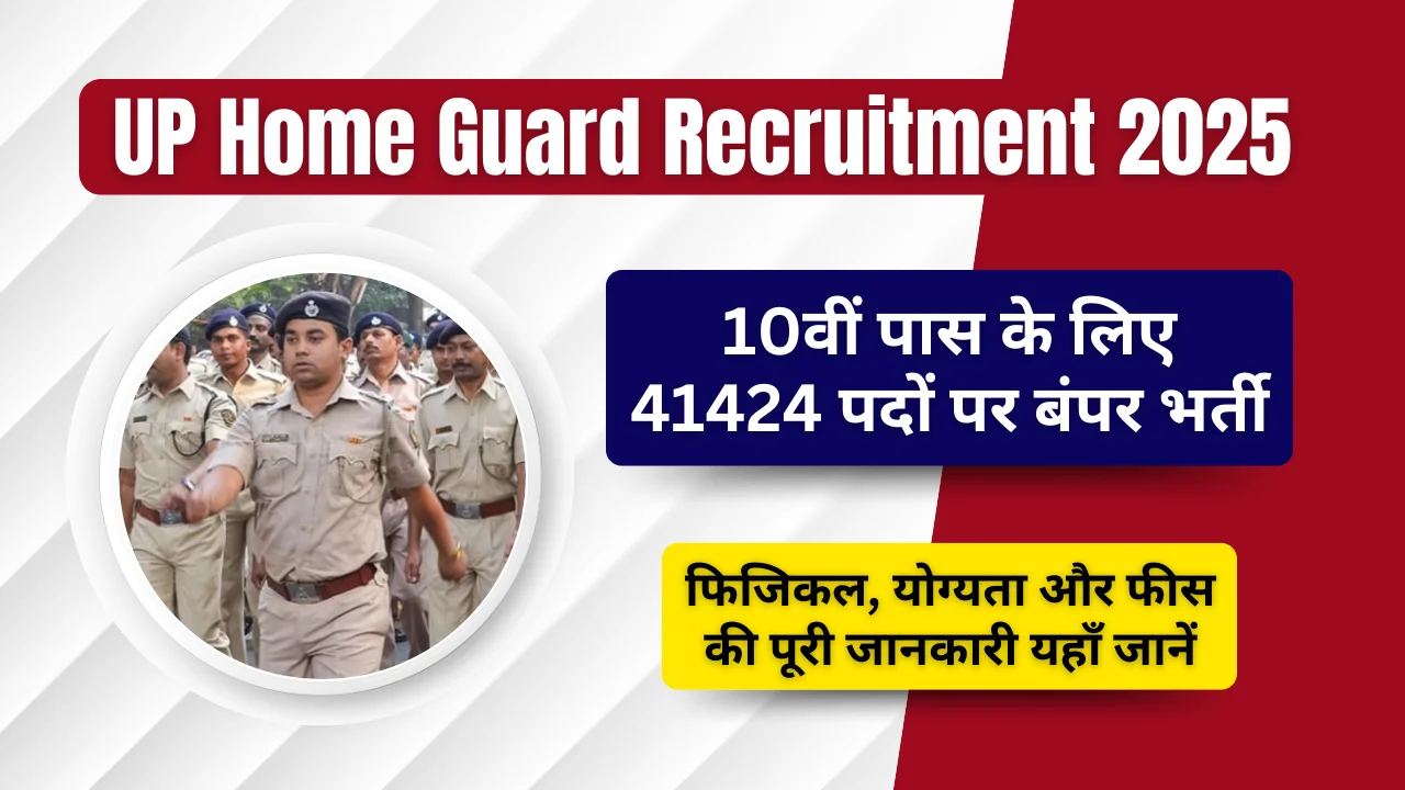 UP Home Guard Recruitment 2025