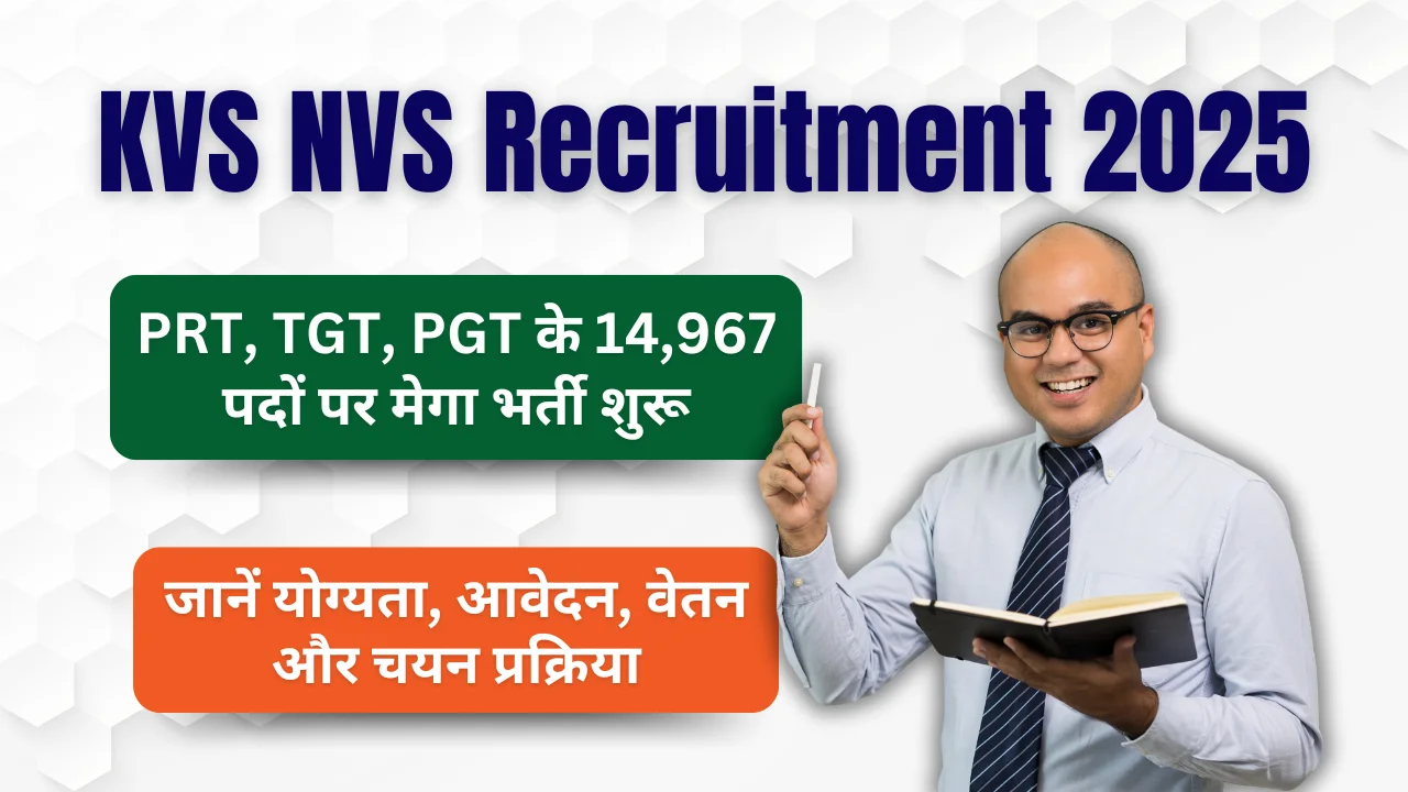 KVS NVS Recruitment 2025