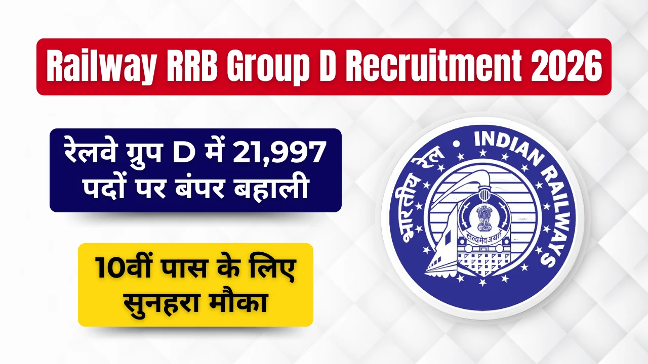 Railway RRB Group D Recruitment 2026