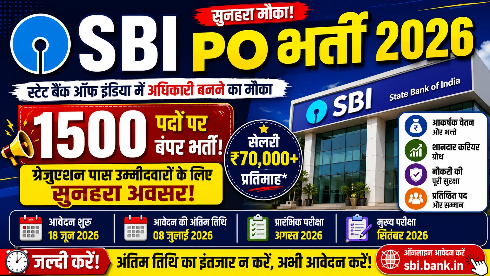 SBI PO Vacancy 2026